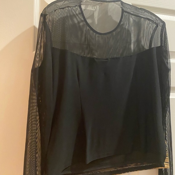 Joseph Ribkoff poly/spandex nylon stripe top 14 - Picture 6 of 6